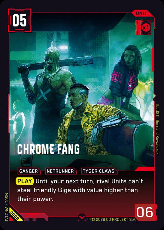 Chrome Fang — Welcome to Night City Beta β008
