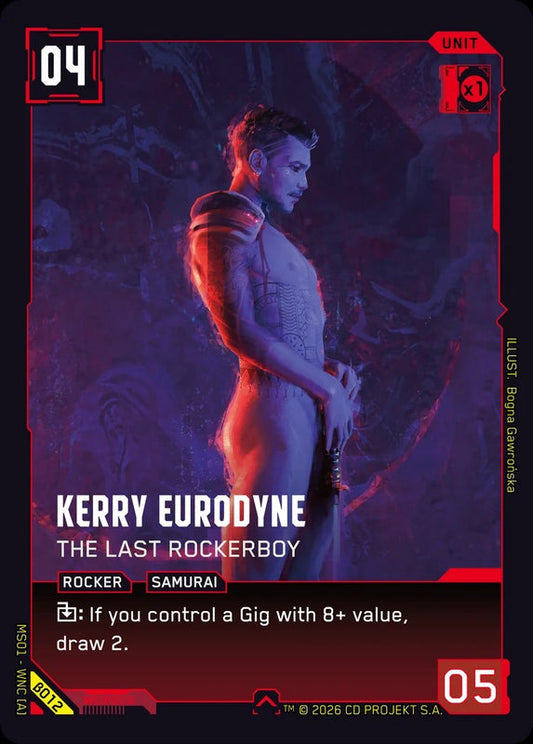 Kerry Eurodyne: The Last Rockerboy — Welcome to Night City Beta β012