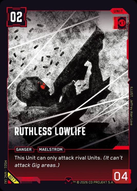 Ruthless Lowlife — Welcome to Night City Beta β017