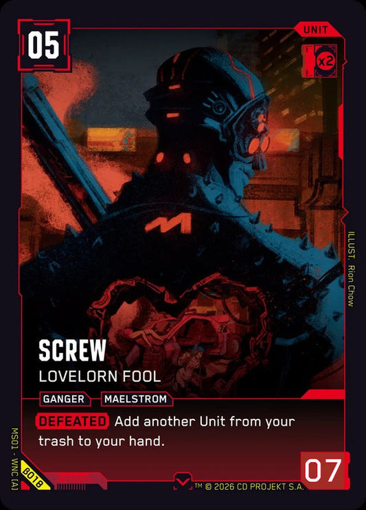 Screw: Lovelorn Fool — Welcome to Night City Beta β018