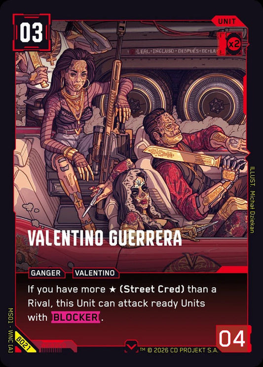 Valentino Guerrera — Welcome to Night City Beta β021
