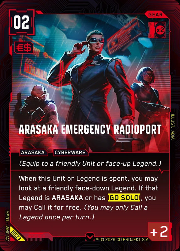 Arasaka Emergency Radioport — Welcome to Night City Beta β023
