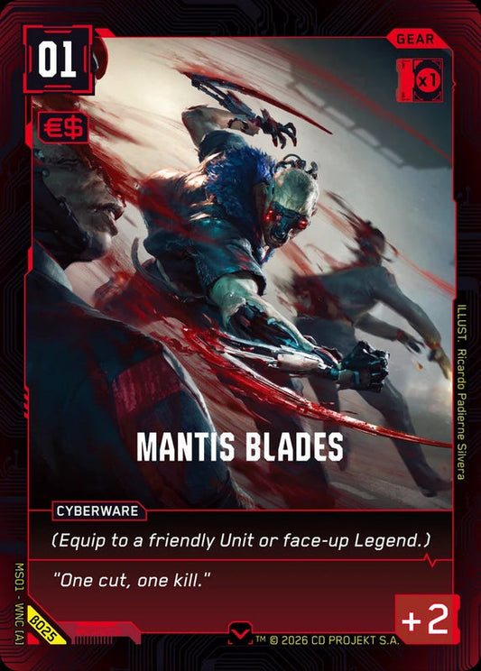 Mantis Blades — Welcome to Night City Beta β025