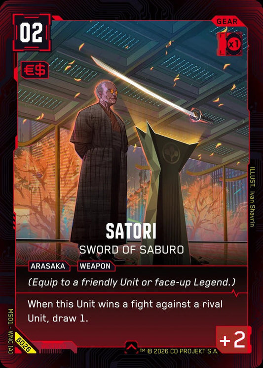 Satori: Sword of Saburo — Welcome to Night City Beta β026