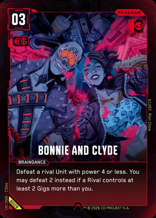 Bonnie and Clyde — Welcome to Night City Beta β029