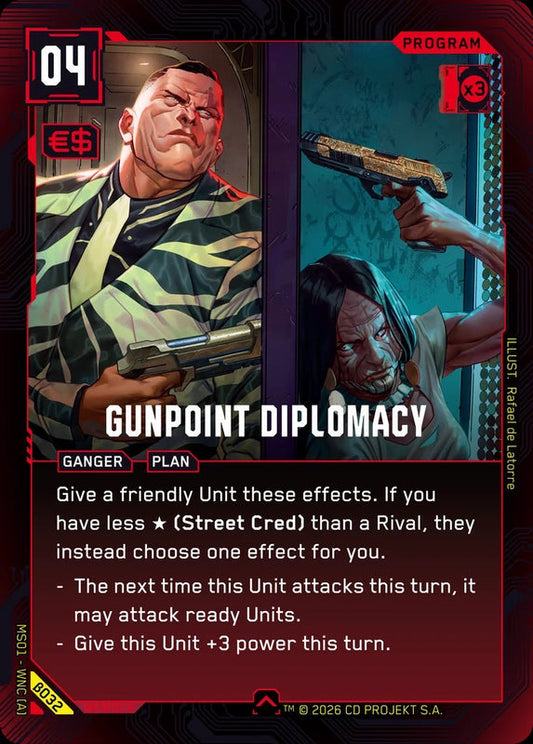 Gunpoint Diplomacy — Welcome to Night City Beta β032