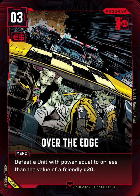 Over the Edge — Welcome to Night City Beta β034