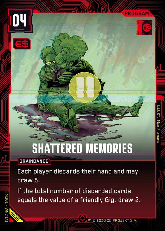 Shattered Memories — Welcome to Night City Beta β035