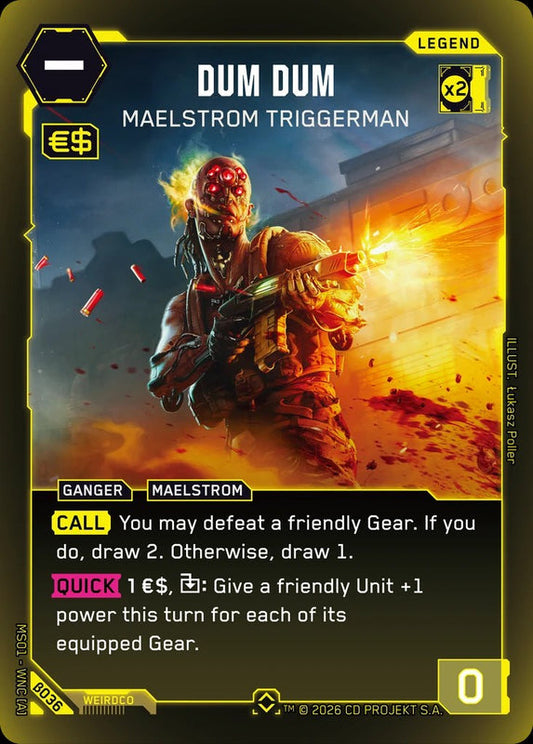Dum Dum: Maelstrom Triggerman — Welcome to Night City Beta β036