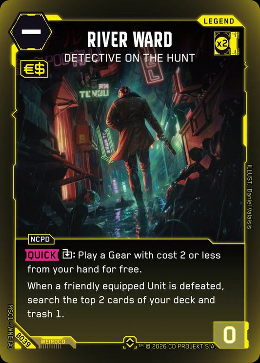 River Ward: Detective on the Hunt — Welcome to Night City Beta β039
