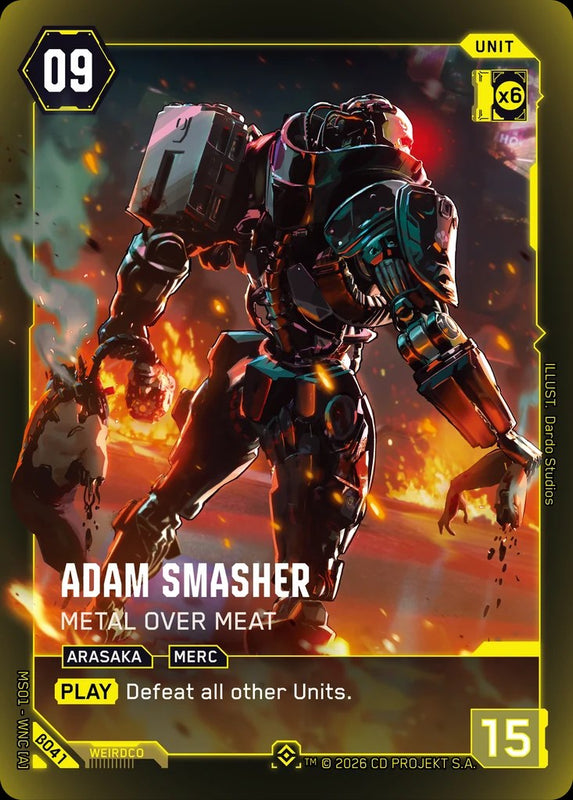 Adam Smasher: Metal Over Meat — Welcome to Night City Beta β041