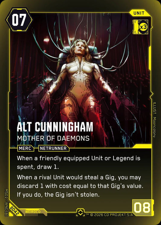 Alt Cunningham: Mother of Daemons — Welcome to Night City Beta β042