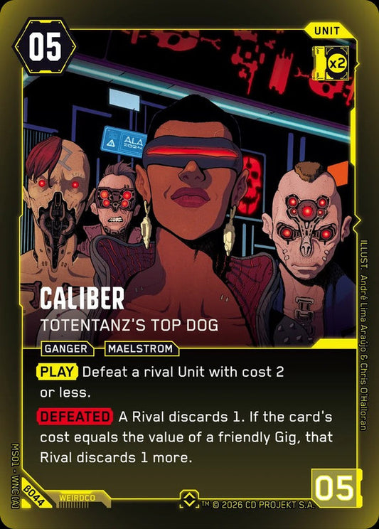 Caliber: Totentanz's Top Dog — Welcome to Night City Beta β044