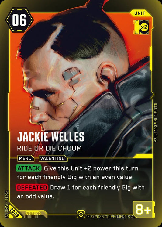 Jackie Welles: Ride or Die Choom — Welcome to Night City Beta β048