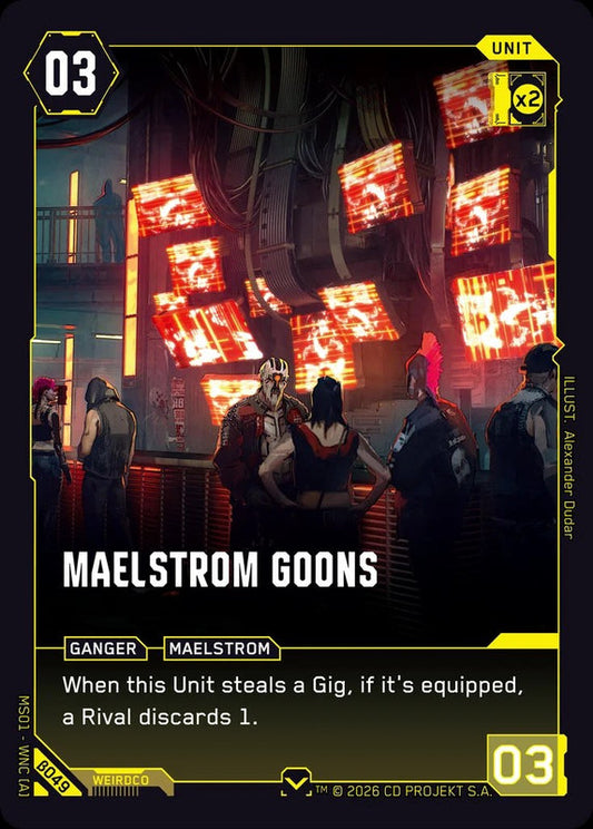 Maelstrom Goons — Welcome to Night City Beta β049