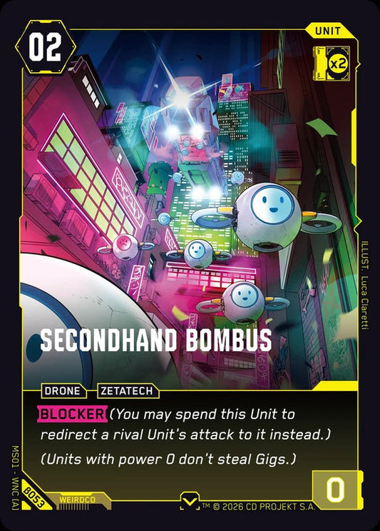 Secondhand Bombus — Welcome to Night City Beta β053