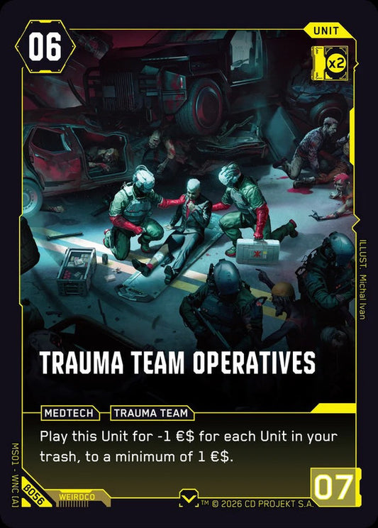 Trauma Team Operatives — Welcome to Night City Beta β056