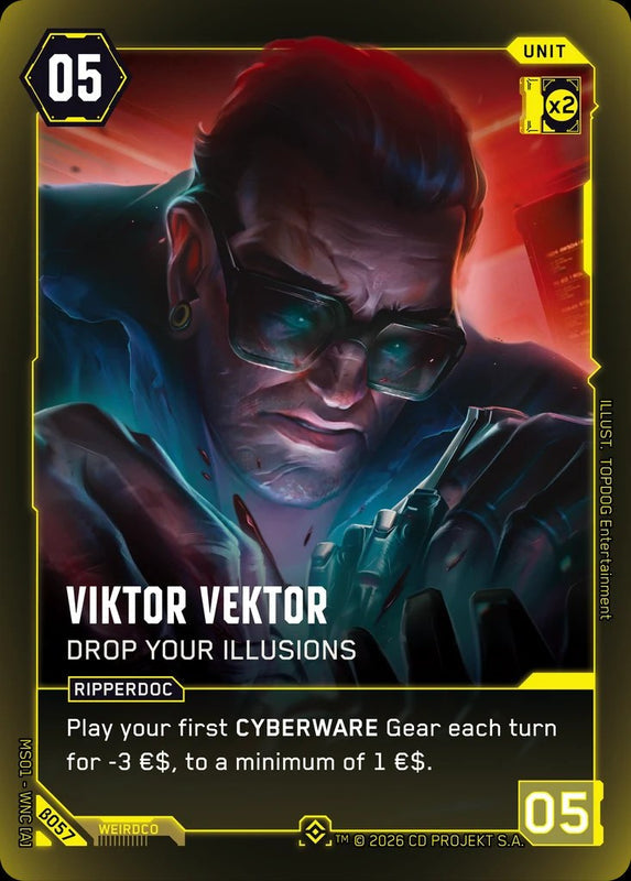 Viktor Vektor: Drop Your Illusions — Welcome to Night City Beta β057