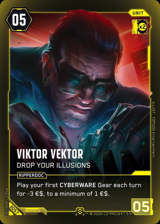 Viktor Vektor: Drop Your Illusions — Welcome to Night City Beta β057