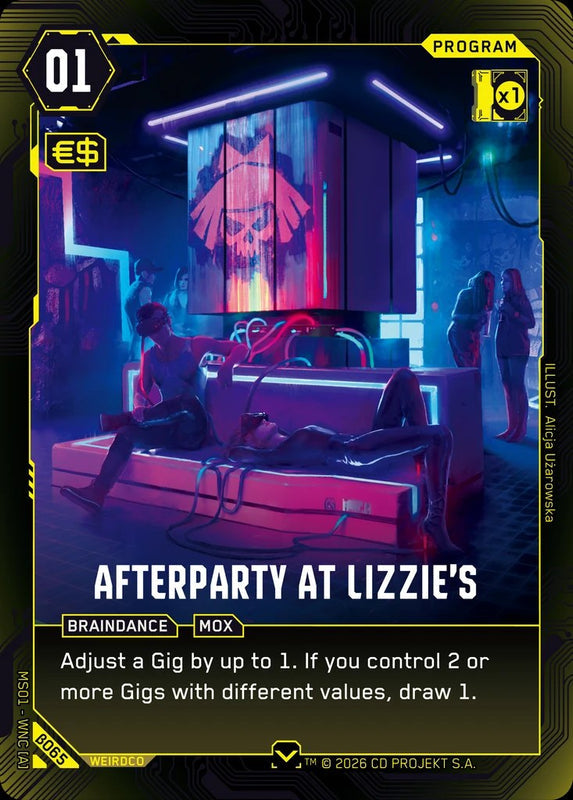 Afterparty at Lizzie's — Welcome to Night City Beta β065