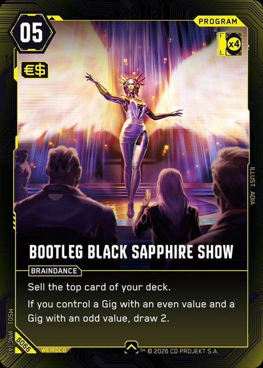 Bootleg Black Sapphire Show — Welcome to Night City Beta β066