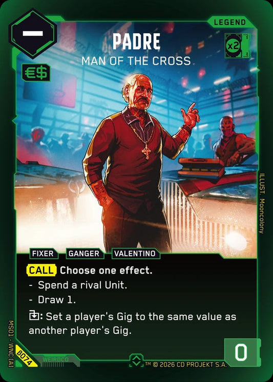 Padre: Man of the Cross — Welcome to Night City Beta β074