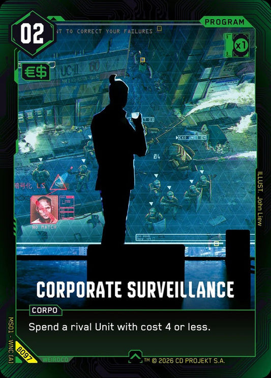 Corporate Surveillance — Welcome to Night City Beta β097