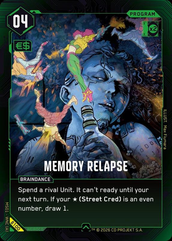 Memory Relapse — Welcome to Night City Beta β100