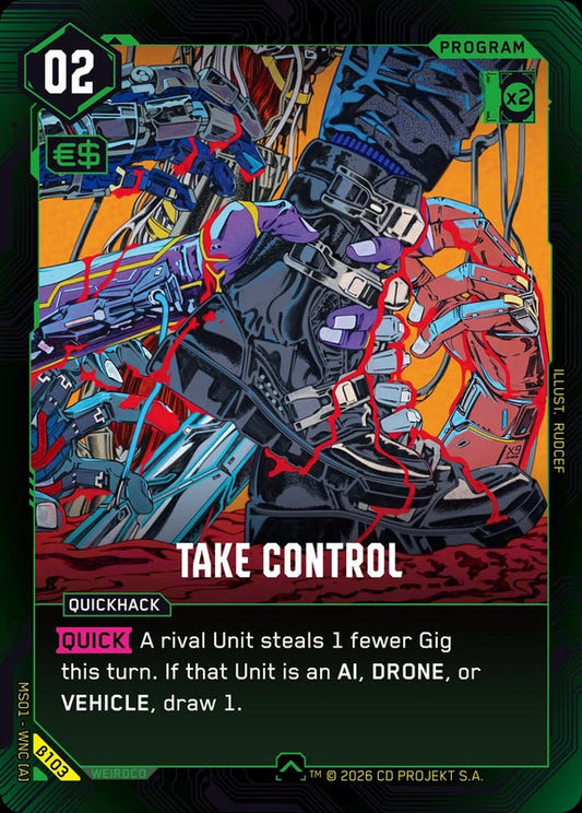 Take Control — Welcome to Night City Beta β103