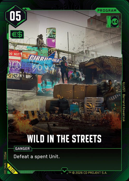 Wild in the Streets — Welcome to Night City Beta β105