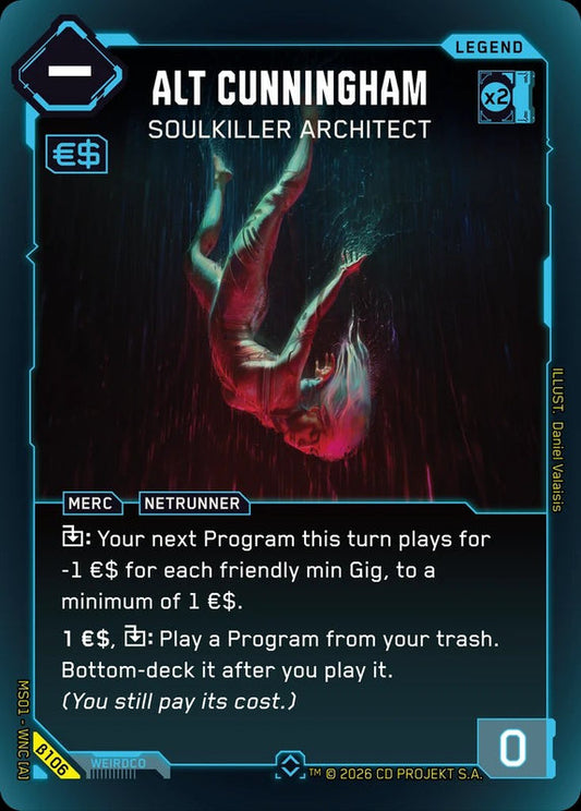 Alt Cunningham: Soulkiller Architect — Welcome to Night City Beta β106