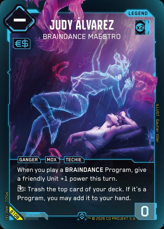 Judy Álvarez: Braindance Maestro — Welcome to Night City Beta β108