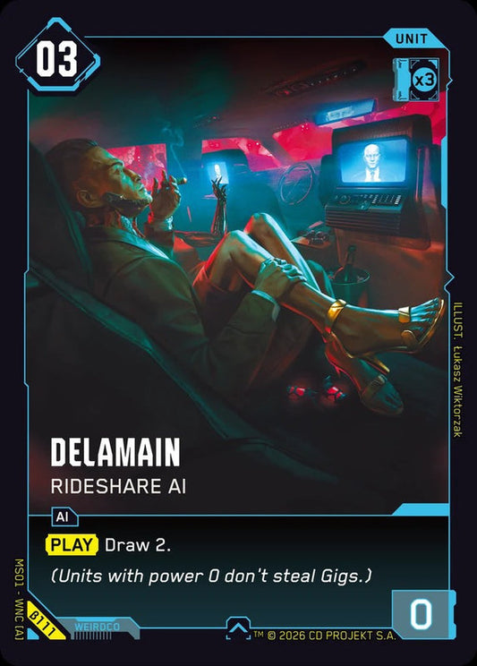 Delamain: Rideshare AI — Welcome to Night City Beta β111