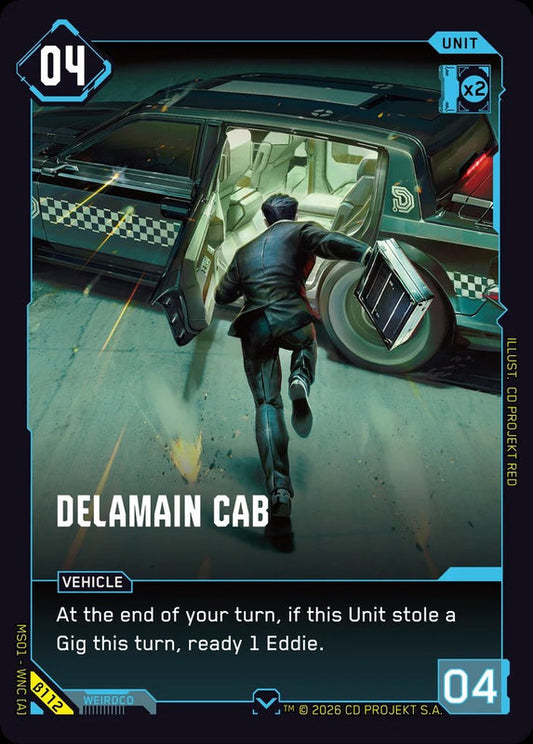 Delamain Cab — Welcome to Night City Beta β112