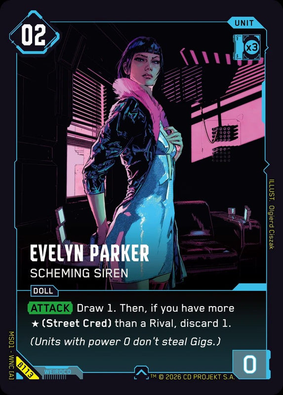 Evelyn Parker: Scheming Siren — Welcome to Night City Beta β113