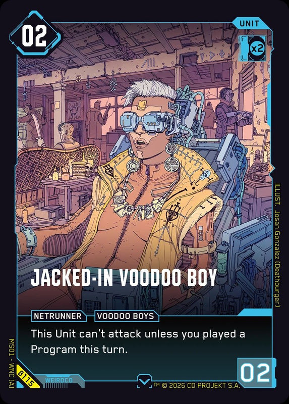 Jacked-In Voodoo Boy — Welcome to Night City Beta β115