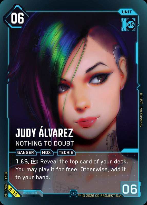 Judy Álvarez: Nothing to Doubt — Welcome to Night City Beta β116