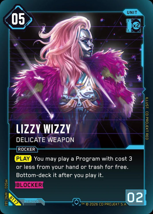 Lizzy Wizzy: Delicate Weapon — Welcome to Night City Beta β117