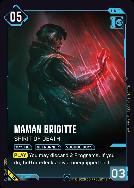 Maman Brigitte: Spirit of Death — Welcome to Night City Beta β118