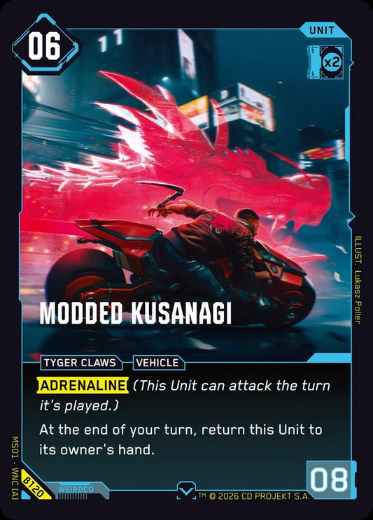 Modded Kusanagi — Welcome to Night City Beta β120