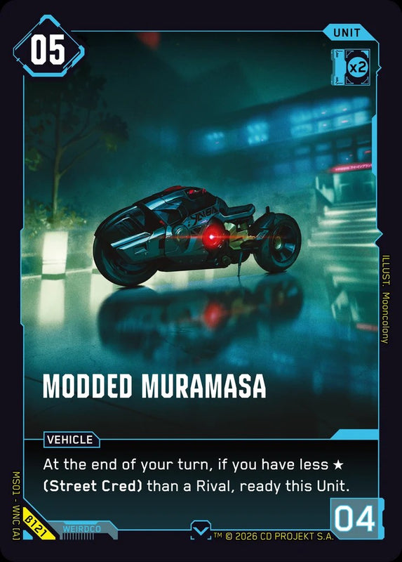 Modded Muramasa — Welcome to Night City Beta β121