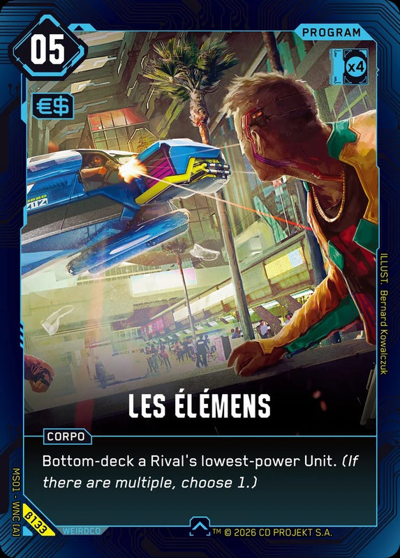 Les Élémens — Welcome to Night City Beta β133