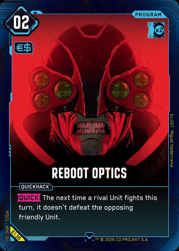 Reboot Optics — Welcome to Night City Beta β136