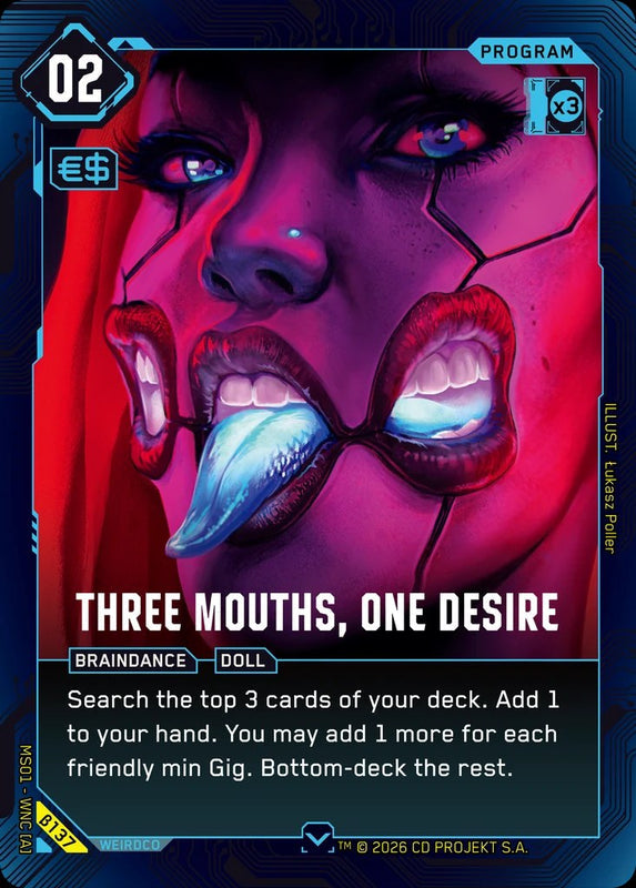 Three Mouths, One Desire — Welcome to Night City Beta β137