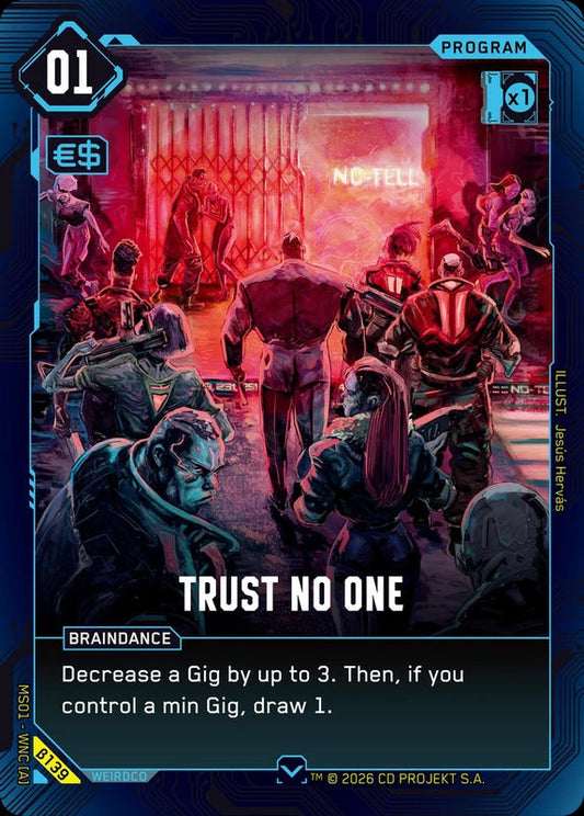 Trust No One — Welcome to Night City Beta β139