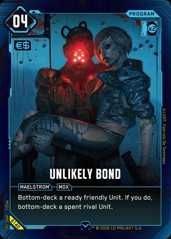 Unlikely Bond — Welcome to Night City Beta β140
