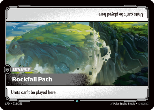 Rockfall Path SFD-216 Riftbound card