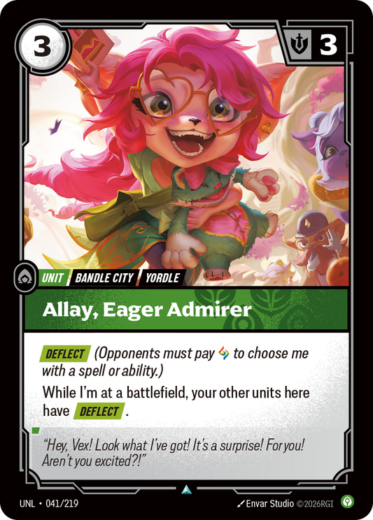 Allay, Eager Admirer UNL-041 Riftbound card