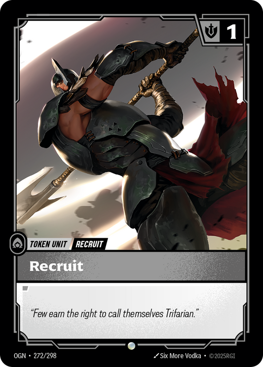 Recruit (NX) OGN-272 Riftbound card
