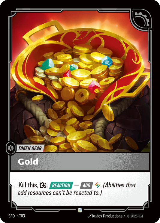 Gold SFD-t03 Riftbound card